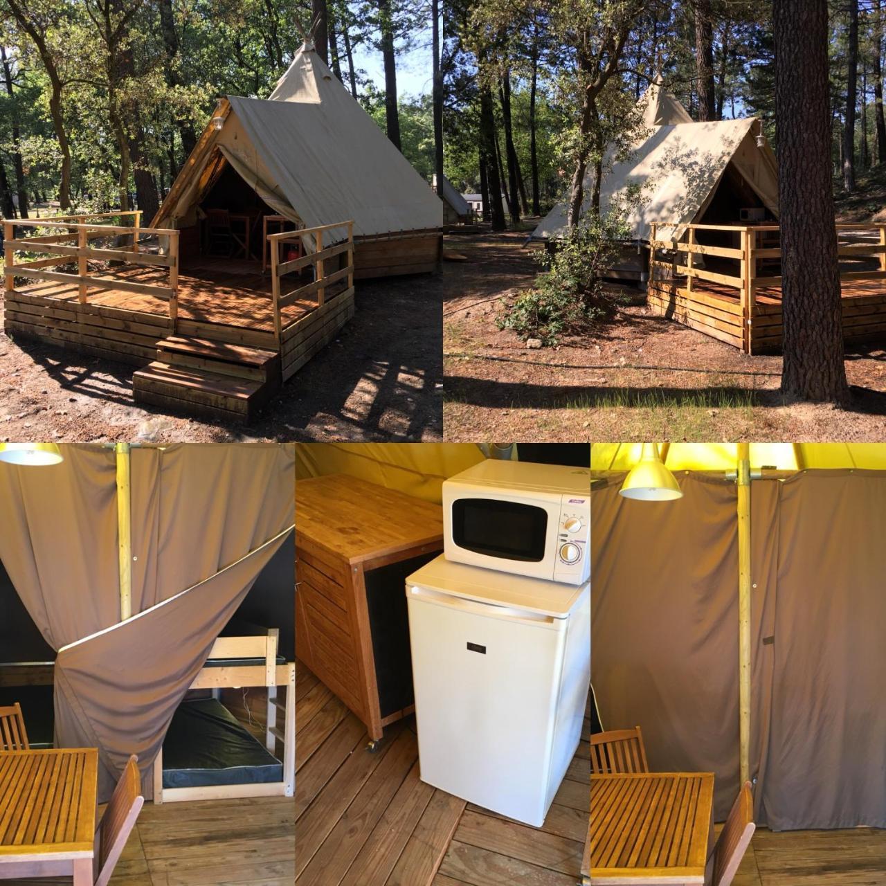 Camping La Simioune En Provence Bollene Ngoại thất bức ảnh