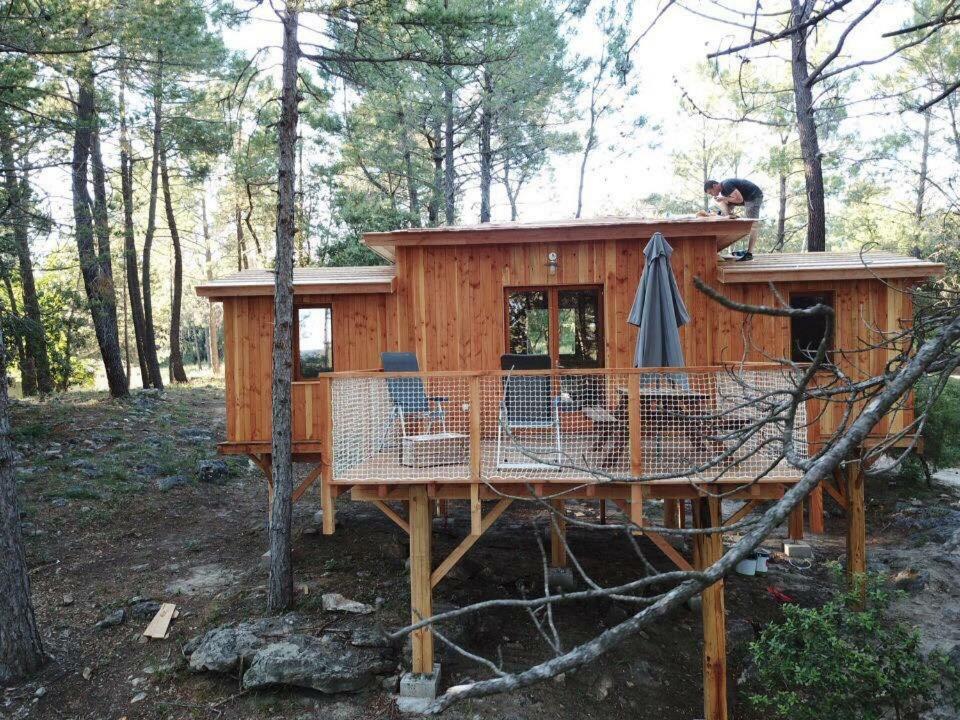 Camping La Simioune En Provence Bollene Ngoại thất bức ảnh